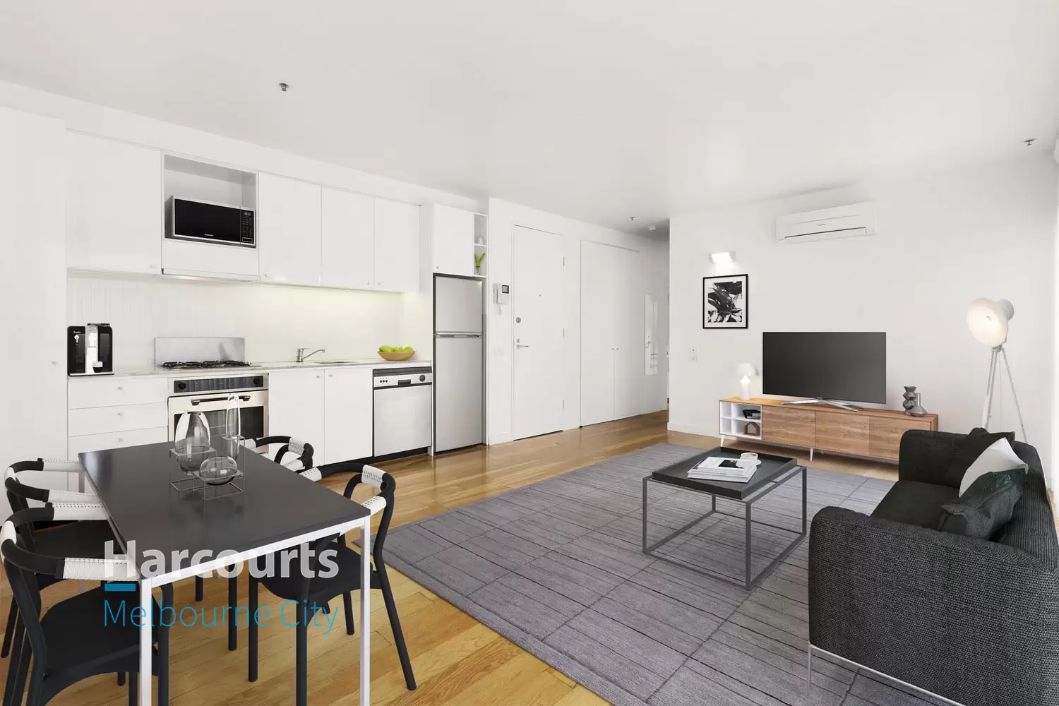 11/4-10 Bank Place, Melbourne Leased by Harcourts Melbourne City - image 4