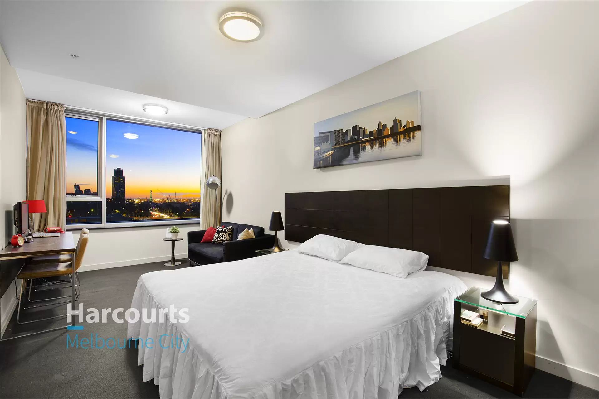 1216/43 Therry Street, Melbourne Leased by Harcourts Melbourne City - image 1