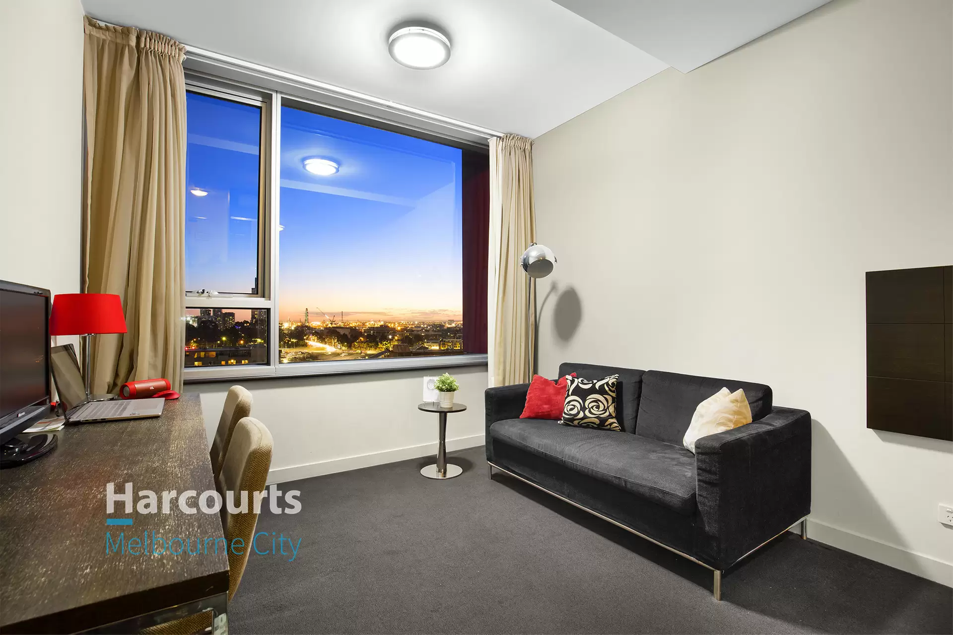 1216/43 Therry Street, Melbourne Leased by Harcourts Melbourne City - image 1