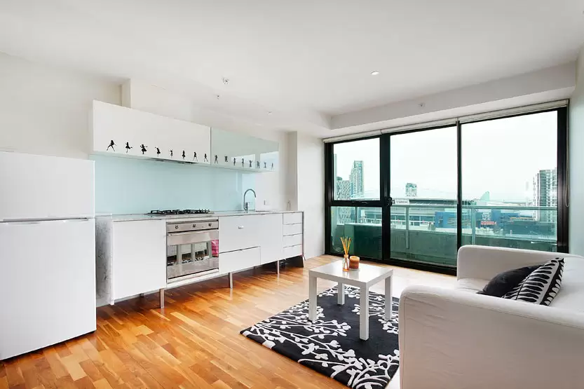 903/280 Spencer Street, Melbourne Leased by Harcourts Melbourne City - image 1