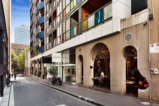 104/18 Russell Place, Melbourne Leased by Harcourts Melbourne City