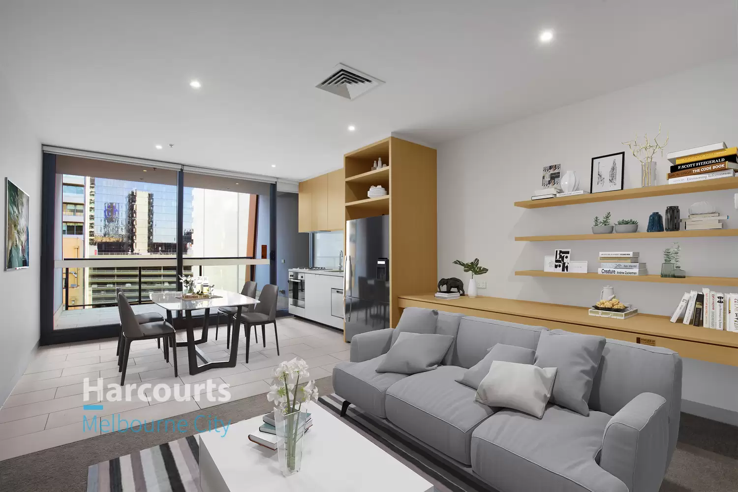 1207/555 Flinders Street, Melbourne Leased by Harcourts Melbourne City - image 1