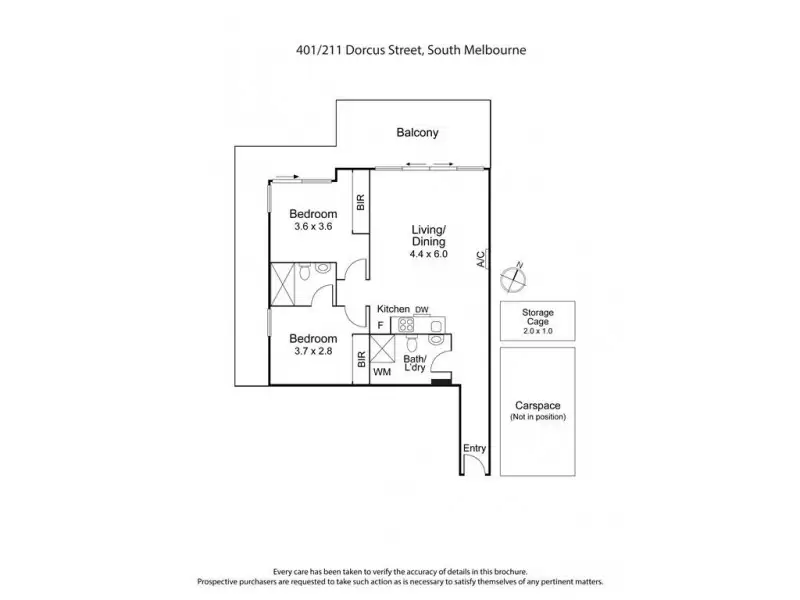 401/211 Dorcas Street, South Melbourne Leased by Harcourts Melbourne City - image 6