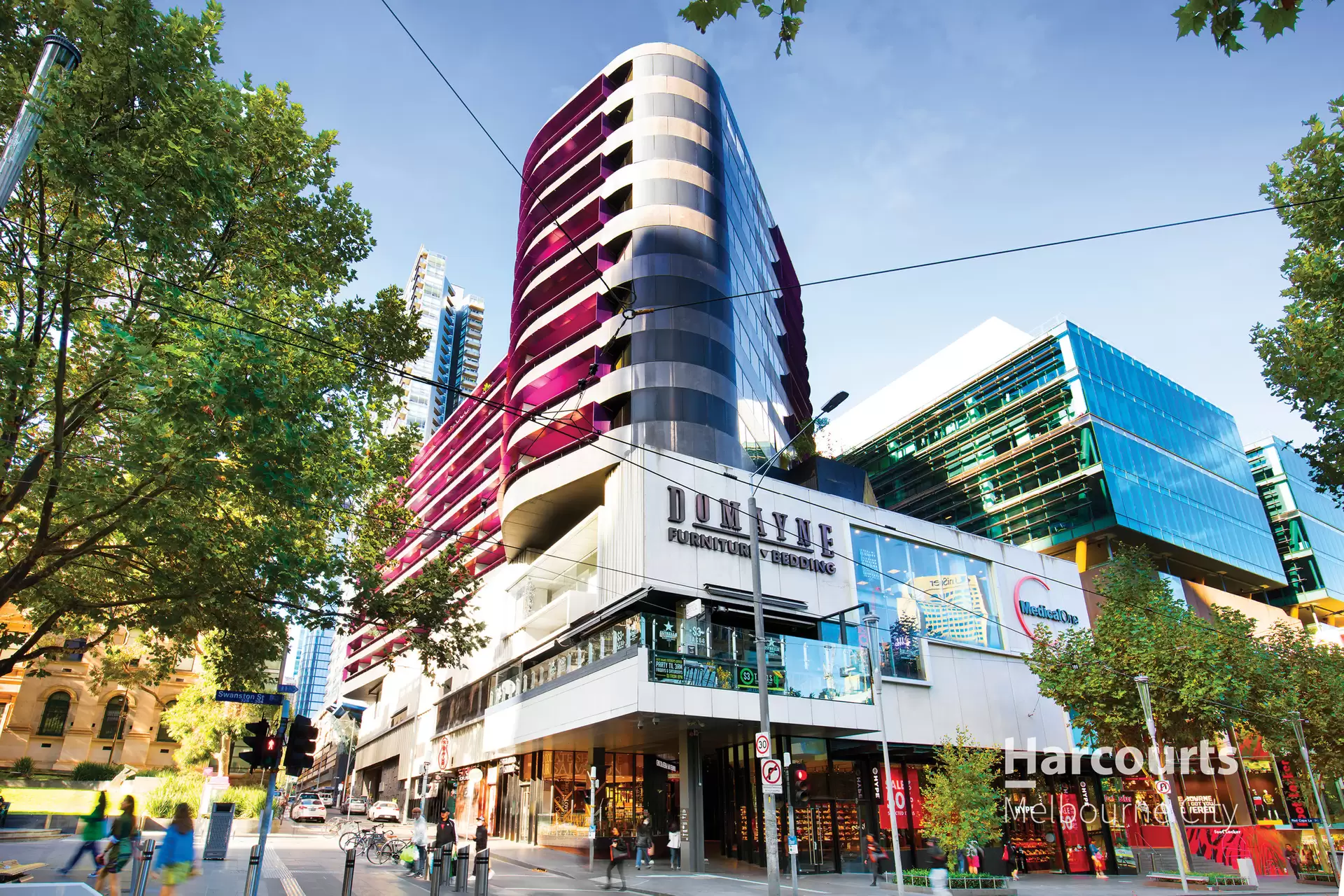 206/300 Swanston Street, Melbourne Sold by Harcourts Melbourne City - image 1