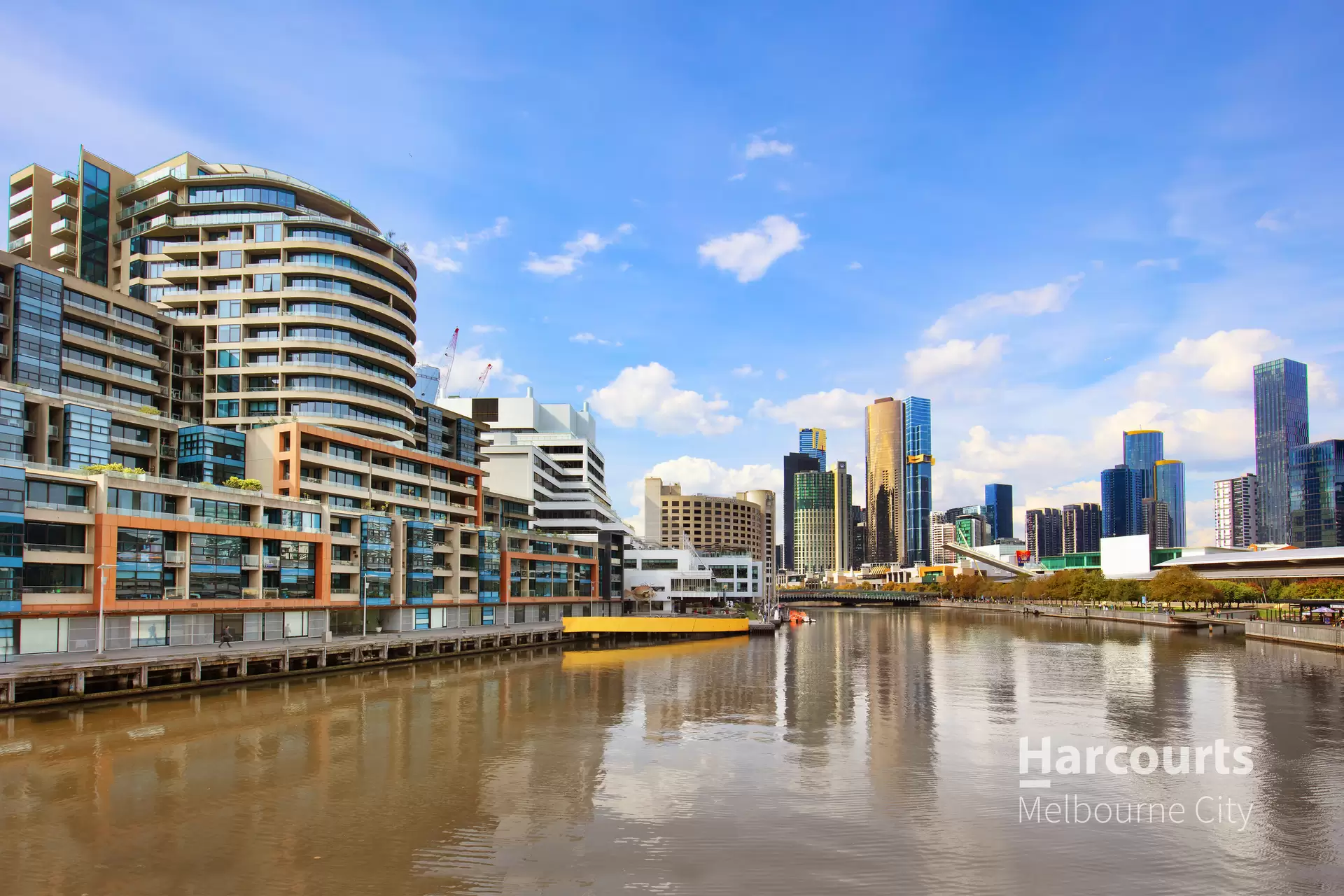720/60 Siddeley Street, Docklands Leased by Harcourts Melbourne City - image 1