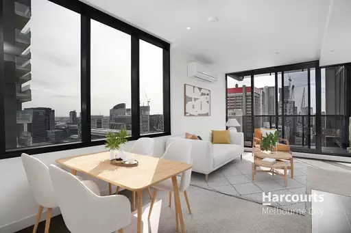 2401/7 Katherine Place, Melbourne Sold by Harcourts Melbourne City
