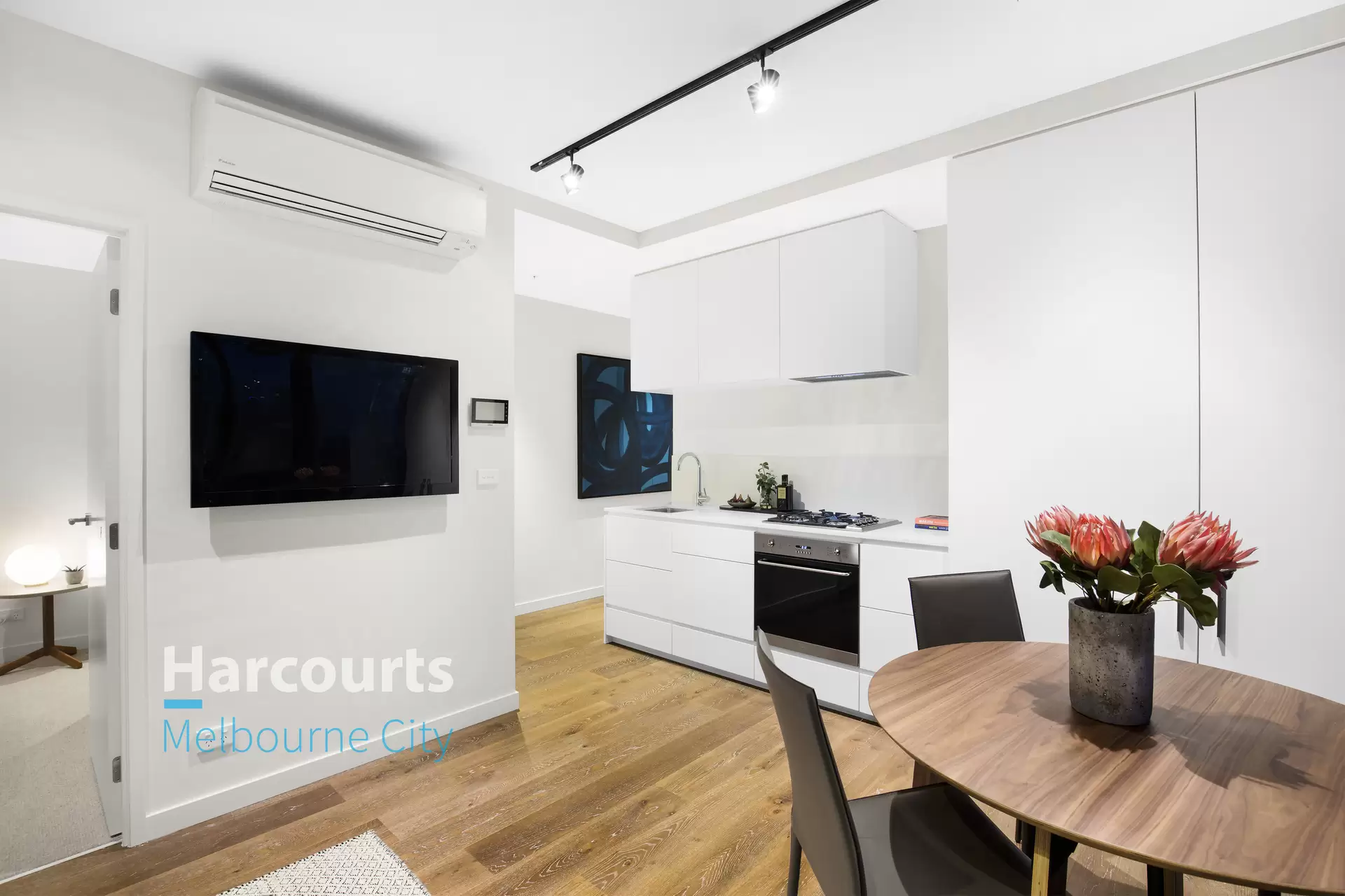2703/420 Spencer Street, West Melbourne Leased by Harcourts Melbourne City - image 1