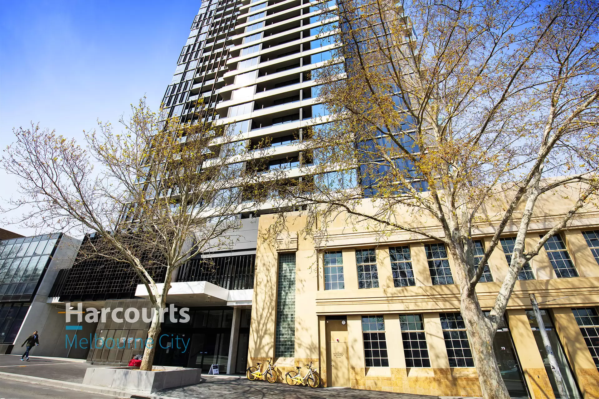 2703/420 Spencer Street, West Melbourne Leased by Harcourts Melbourne City - image 1