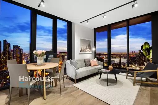 2703/420 Spencer Street, West Melbourne Leased by Harcourts Melbourne City