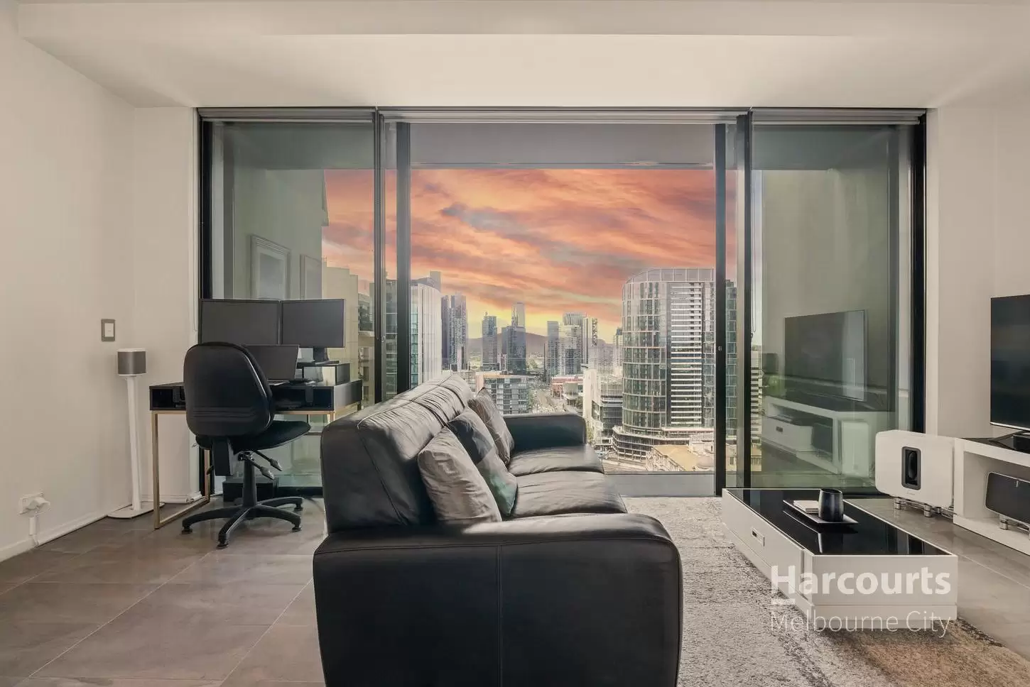 2112/620 Collins Street, Melbourne Leased by Harcourts Melbourne City - image 3