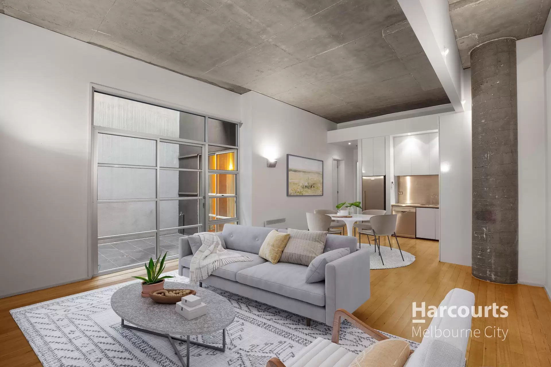 107/11 Hillingdon Place, Prahran Leased by Harcourts Melbourne City - image 1