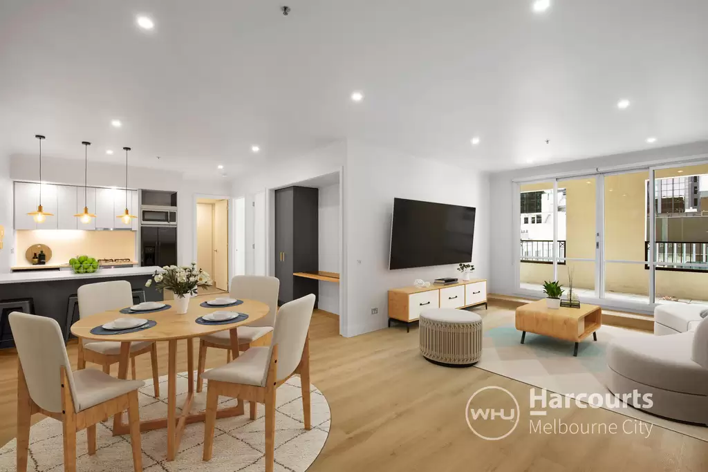 1119/422 Collins Street, Melbourne Leased by Harcourts Melbourne City