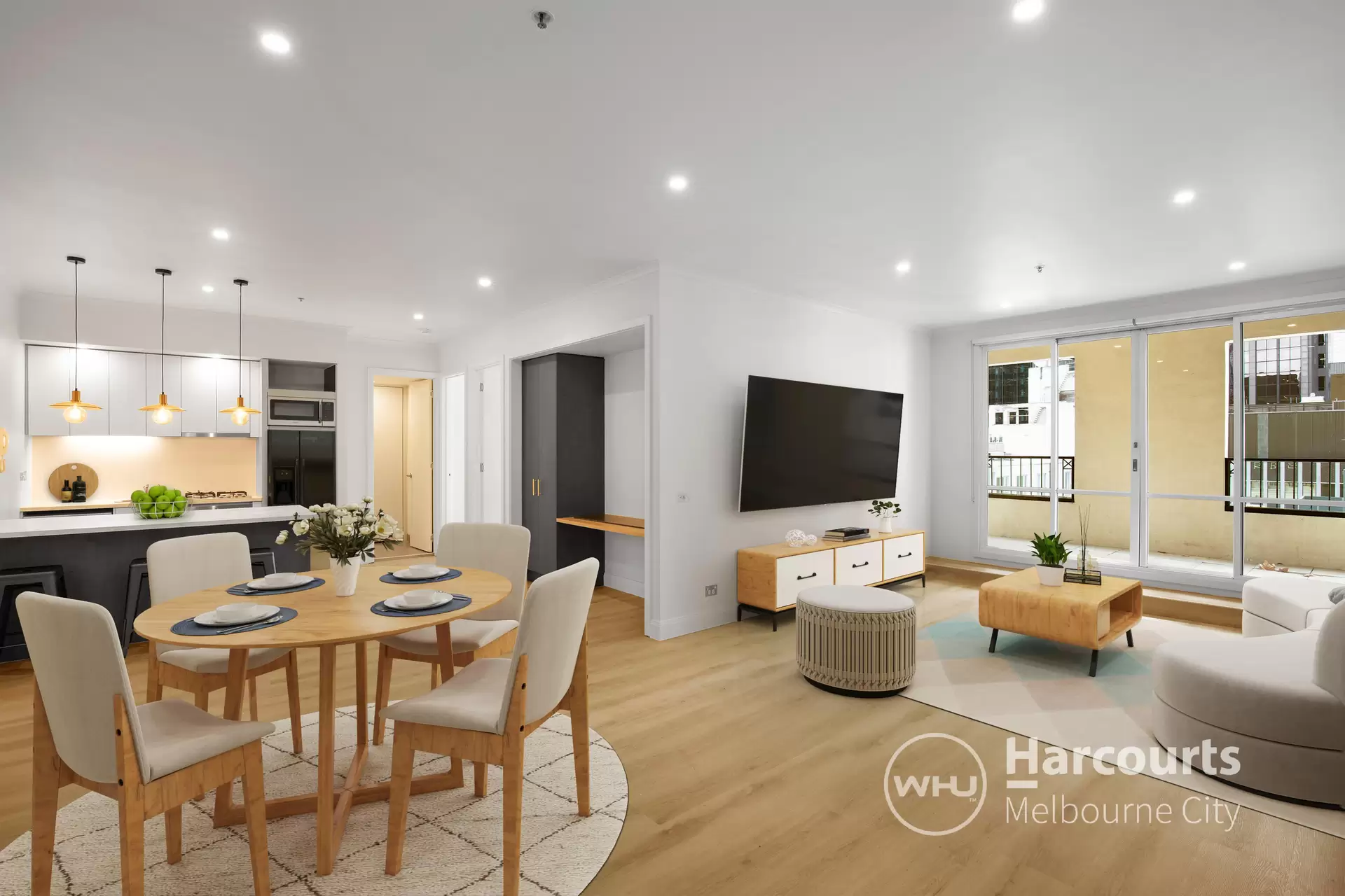 1119/422 Collins Street, Melbourne Leased by Harcourts Melbourne City - image 1
