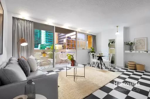 21/287 Exhibition Street, Melbourne Leased by Harcourts Melbourne City