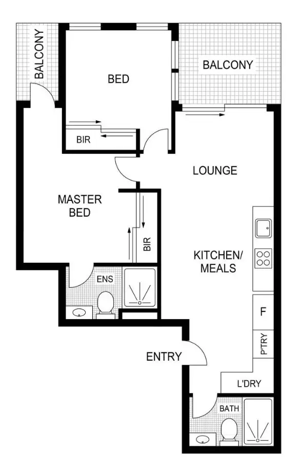 401/165 Gladstone Street, South Melbourne Leased by Harcourts Melbourne City - image 12