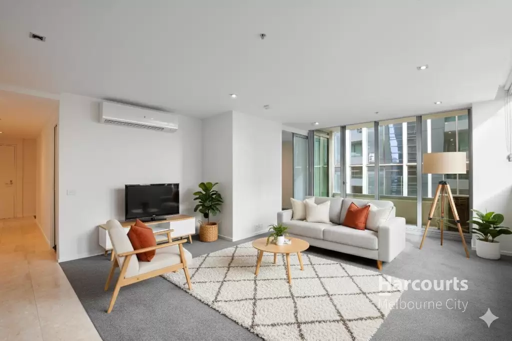 1405/8 Downie Street, Melbourne Leased by Harcourts Melbourne City