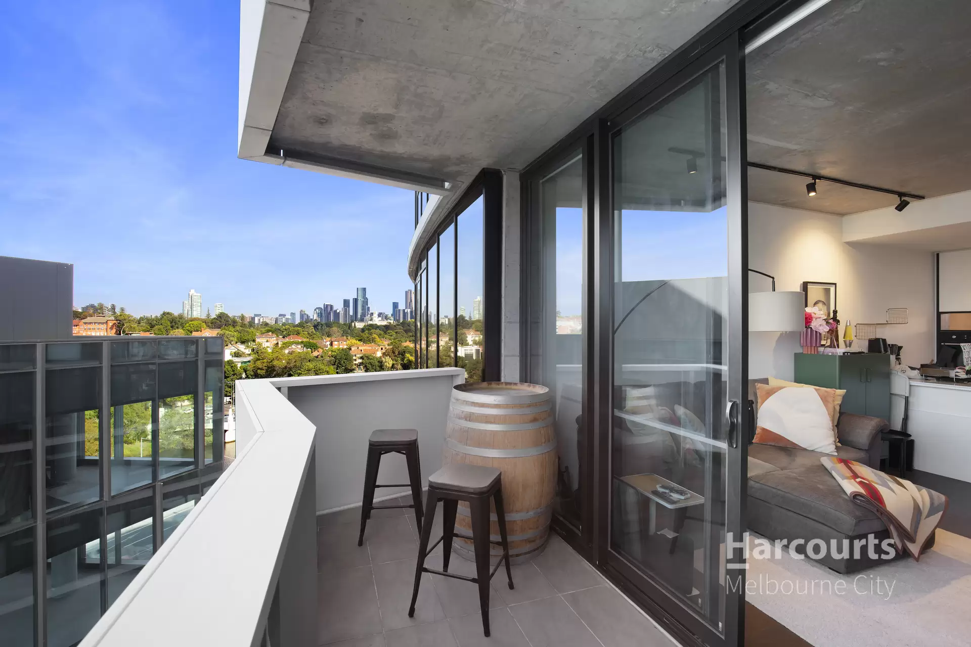 1005/154 Cremorne Street, Cremorne Leased by Harcourts Melbourne City - image 1