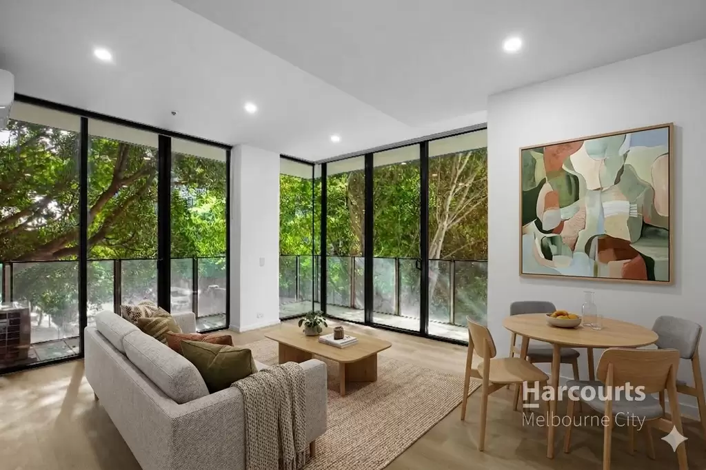 112/21 Saint Mangos Lane, Docklands Leased by Harcourts Melbourne City