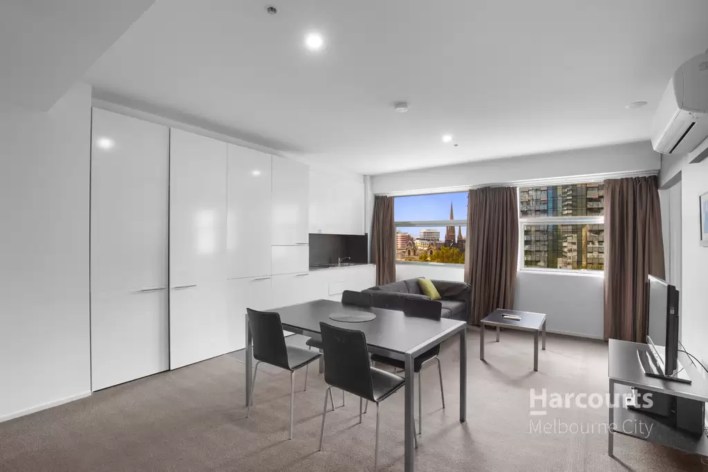 1001/100 Exhibition Street, Melbourne Leased by Harcourts Melbourne City