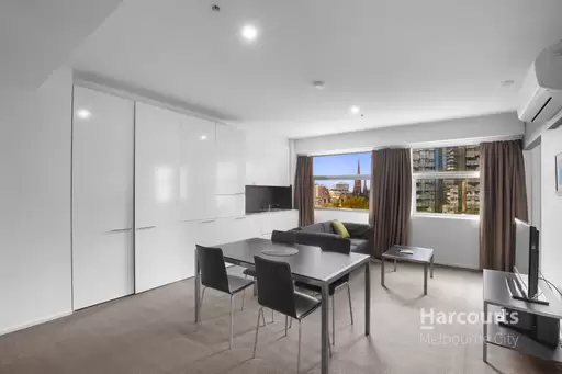 1001/100 Exhibition Street, Melbourne Leased by Harcourts Melbourne City
