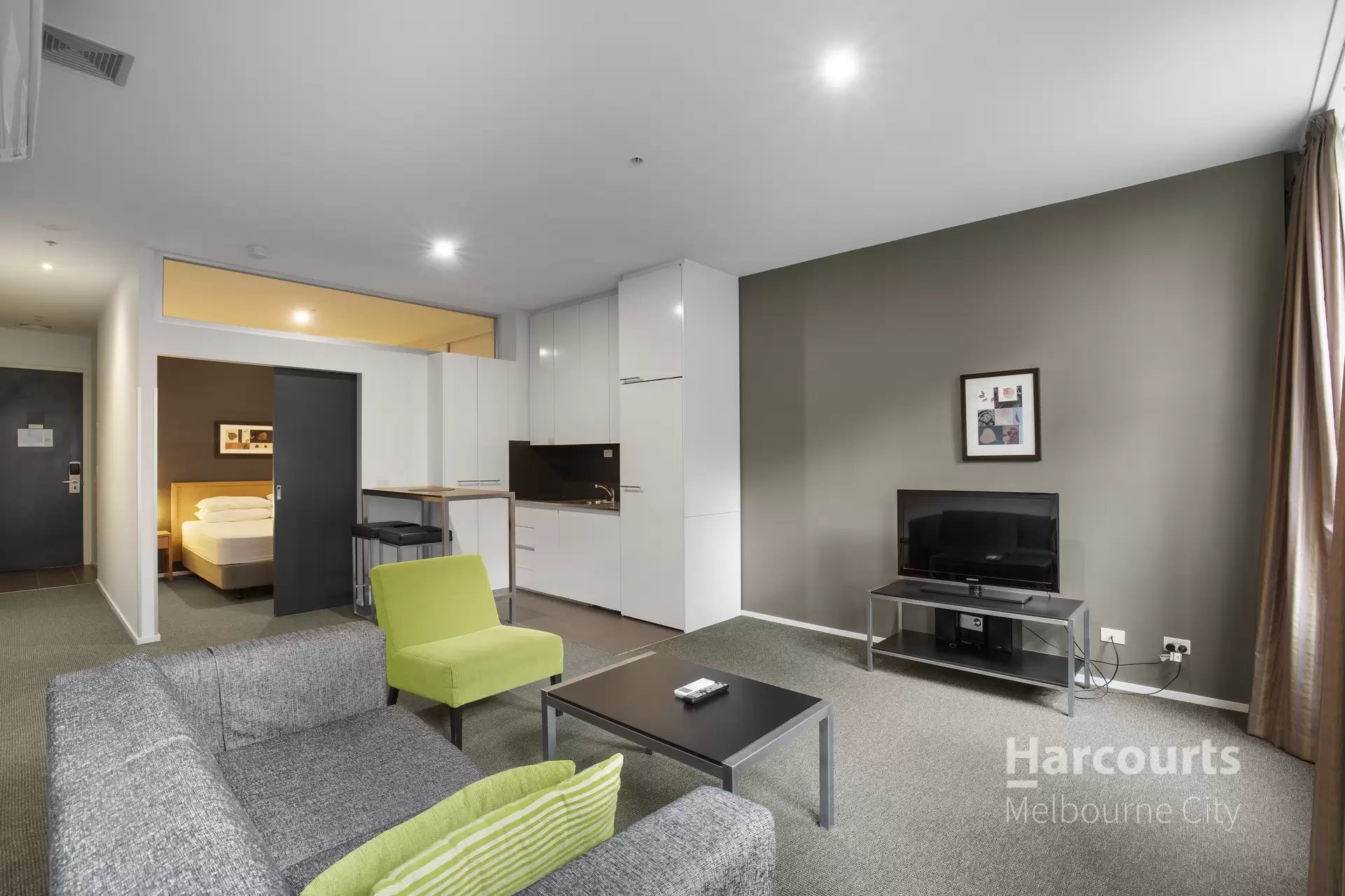 205/100 Exhibition Street, Melbourne Leased by Harcourts Melbourne City - image 1