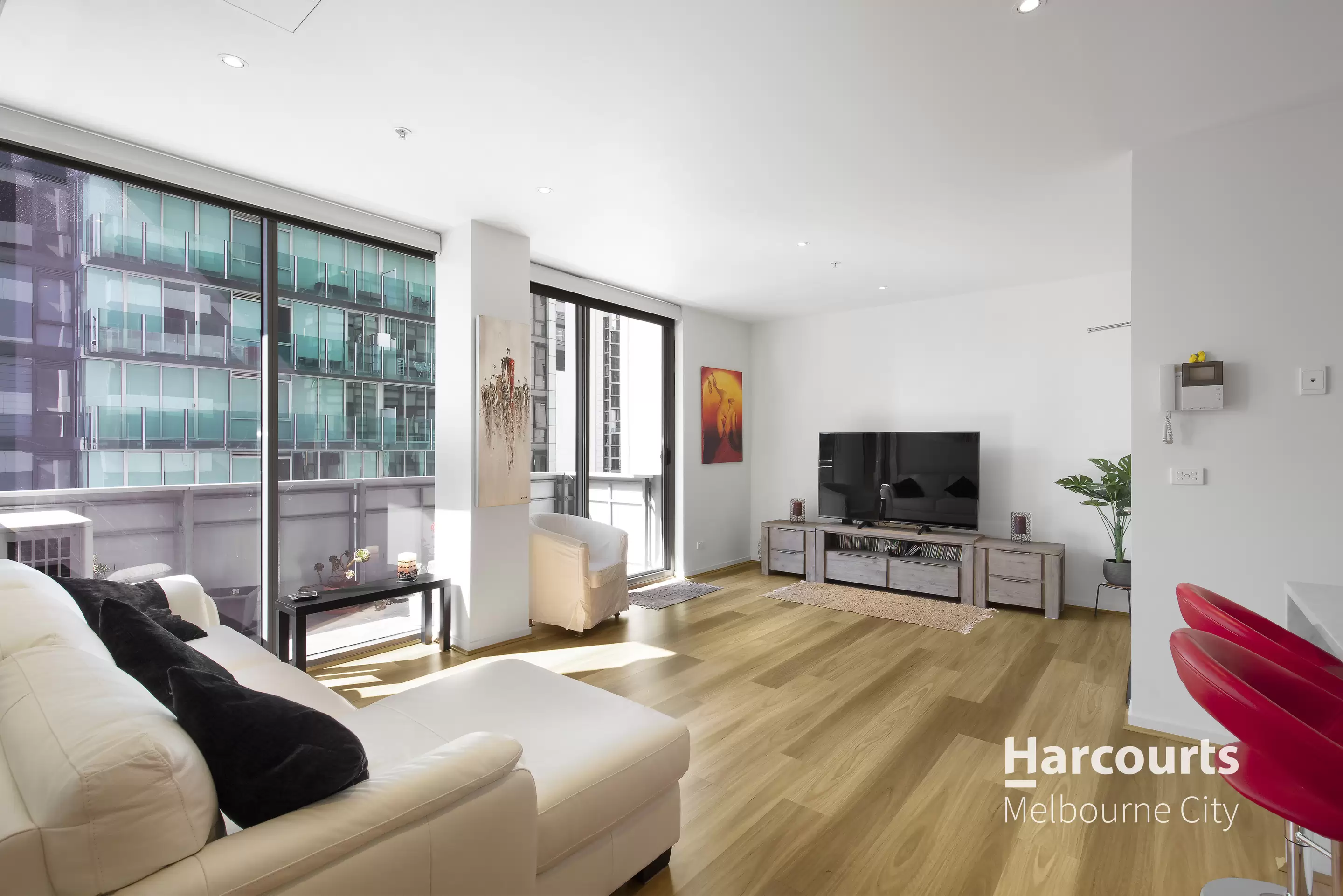1205/25 Wills Street, Melbourne Leased by Harcourts Melbourne City - image 2