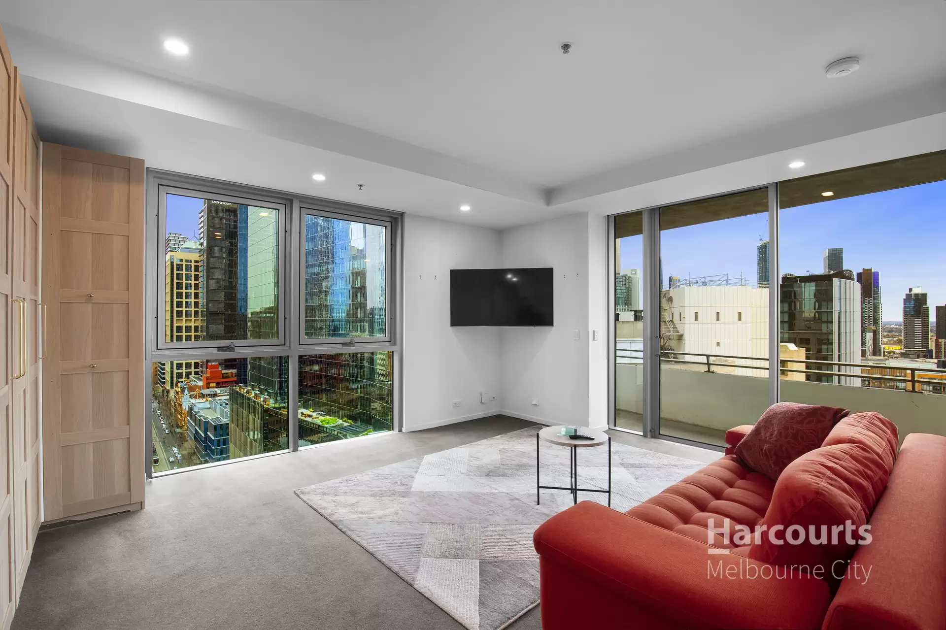 2311/620 Collins Street, Melbourne Leased by Harcourts Melbourne City - image 1