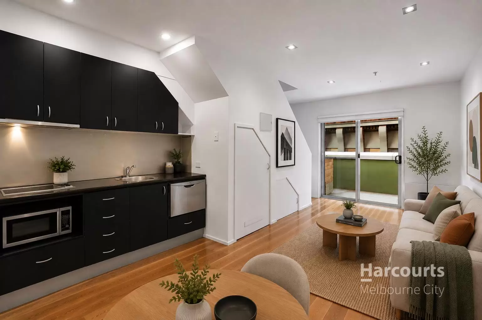 604/9 Bligh Place, Melbourne Leased by Harcourts Melbourne City - image 1
