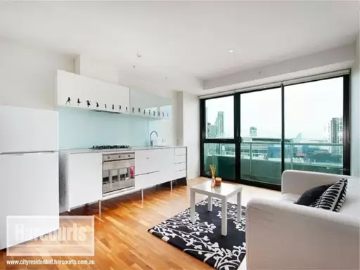 903/280 Spencer Street, Melbourne Leased by Harcourts Melbourne City