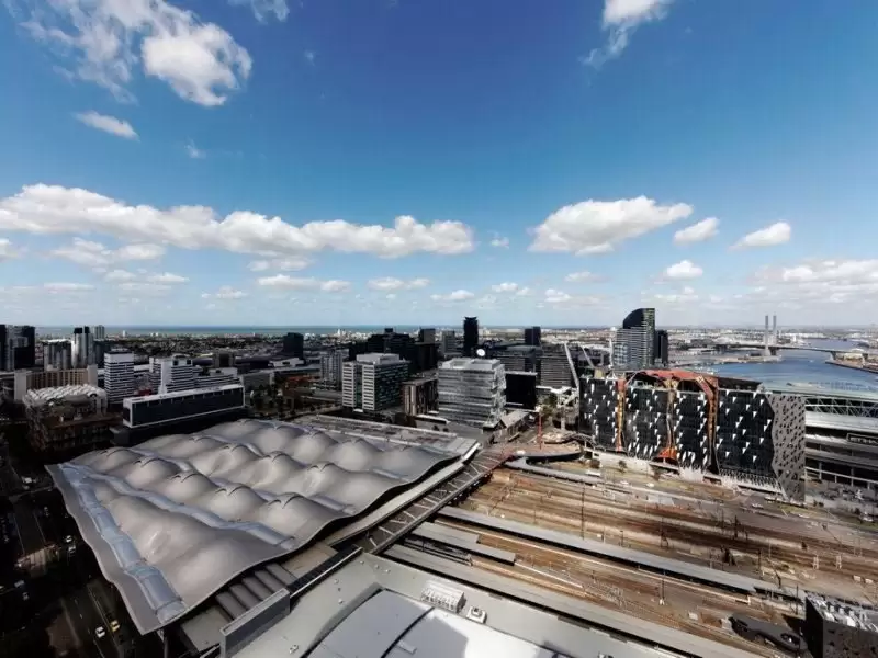 3814/220 Spencer Street, Melbourne Leased by Harcourts Melbourne City - image 1