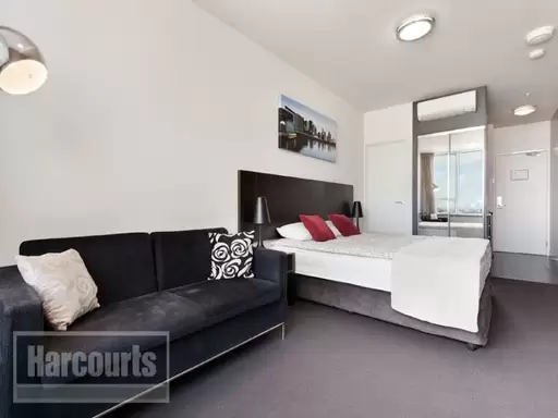 1112/43 Therry Street, Melbourne Leased by Harcourts Melbourne City